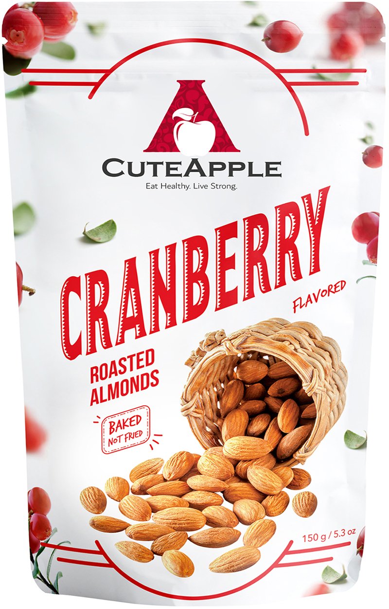 Cranberry Flavored Roasted Almonds