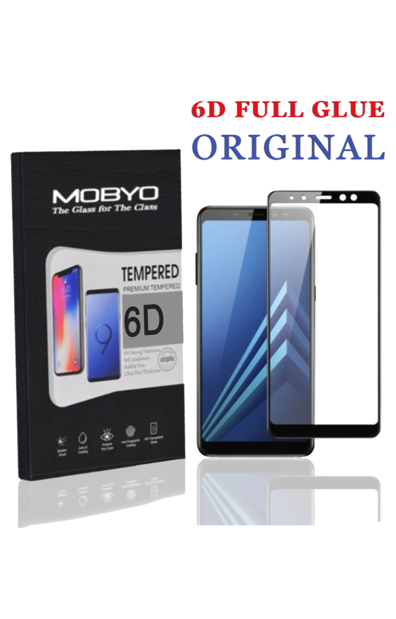 Samsung A8 Plus Tempered Glass 6D